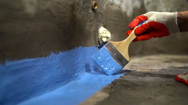 Commercial Emergency Waterproofing project at a Hampton, IL business property by SJ Waterproofing Pros